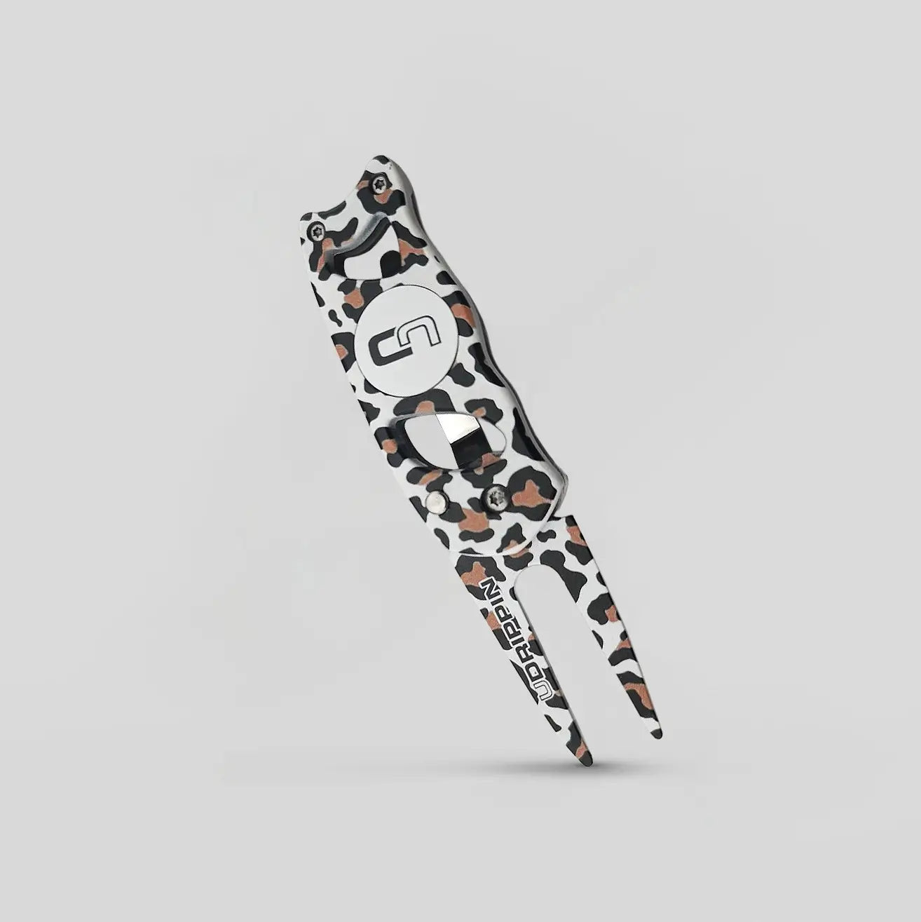 UD Divot Tool - White Leopard Print