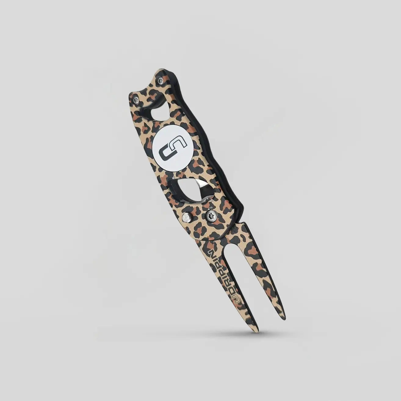 UD Divot Tool - Brown Leopard Print
