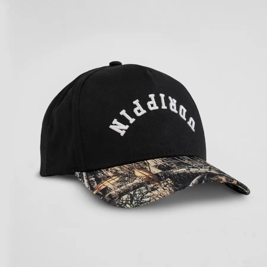 Upside Down DRIPPIN Lifestyle Hat - Black/Camo