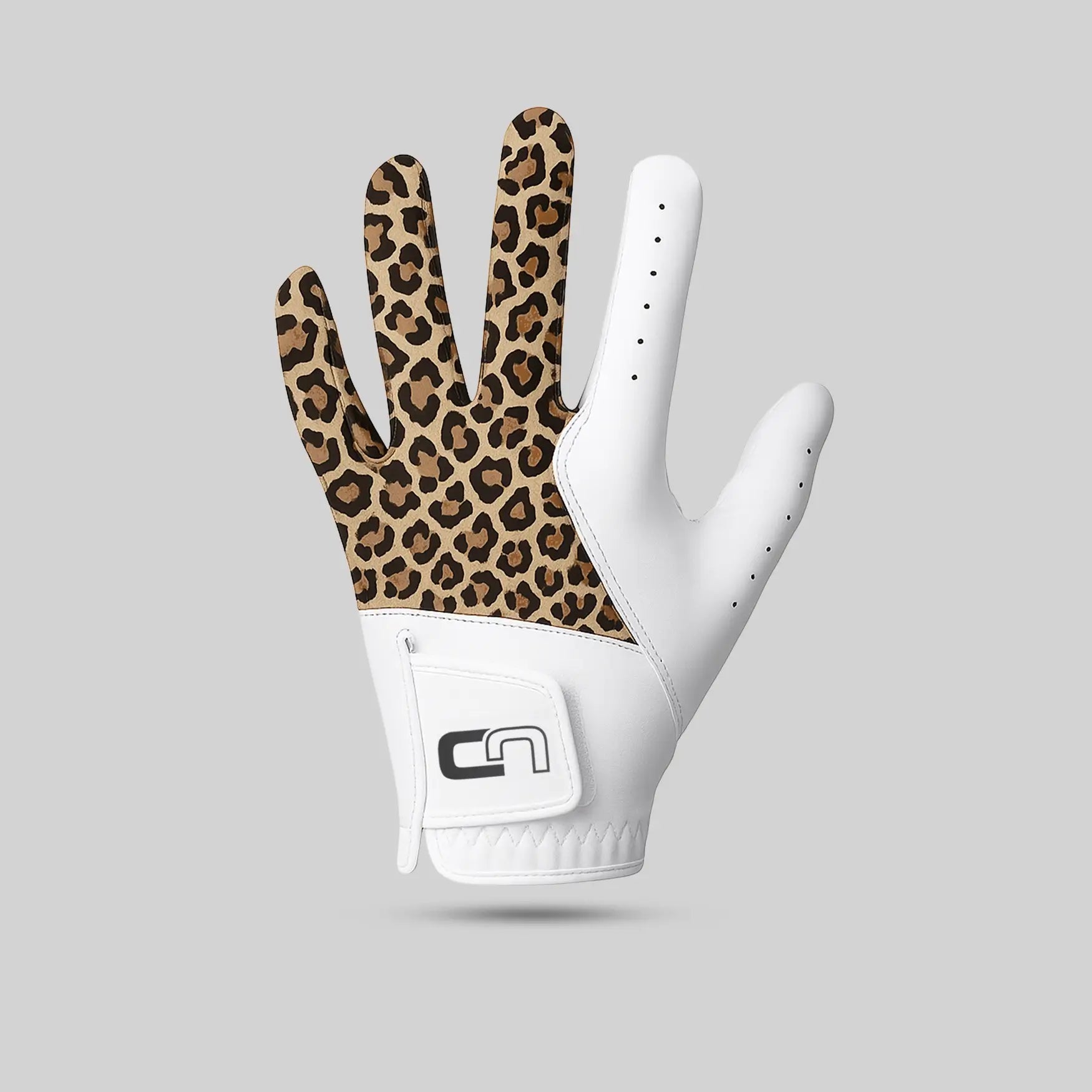Womens Golf Gloves - Leopard Print