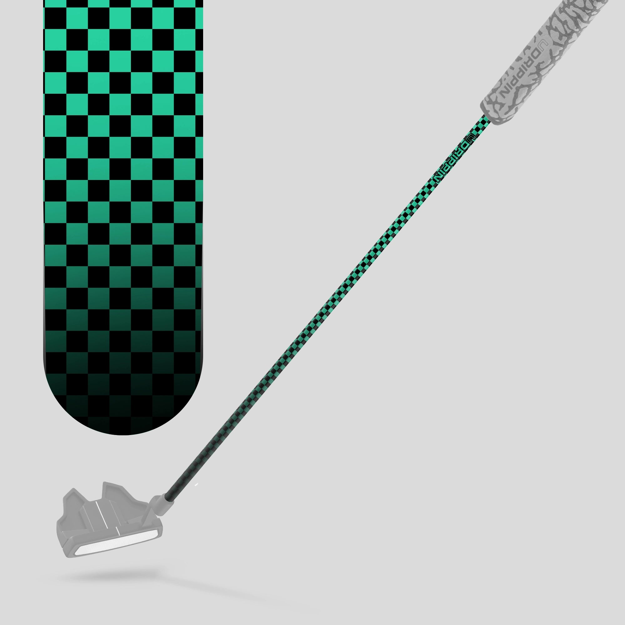 UD DripWrap - Black / Green Checkers