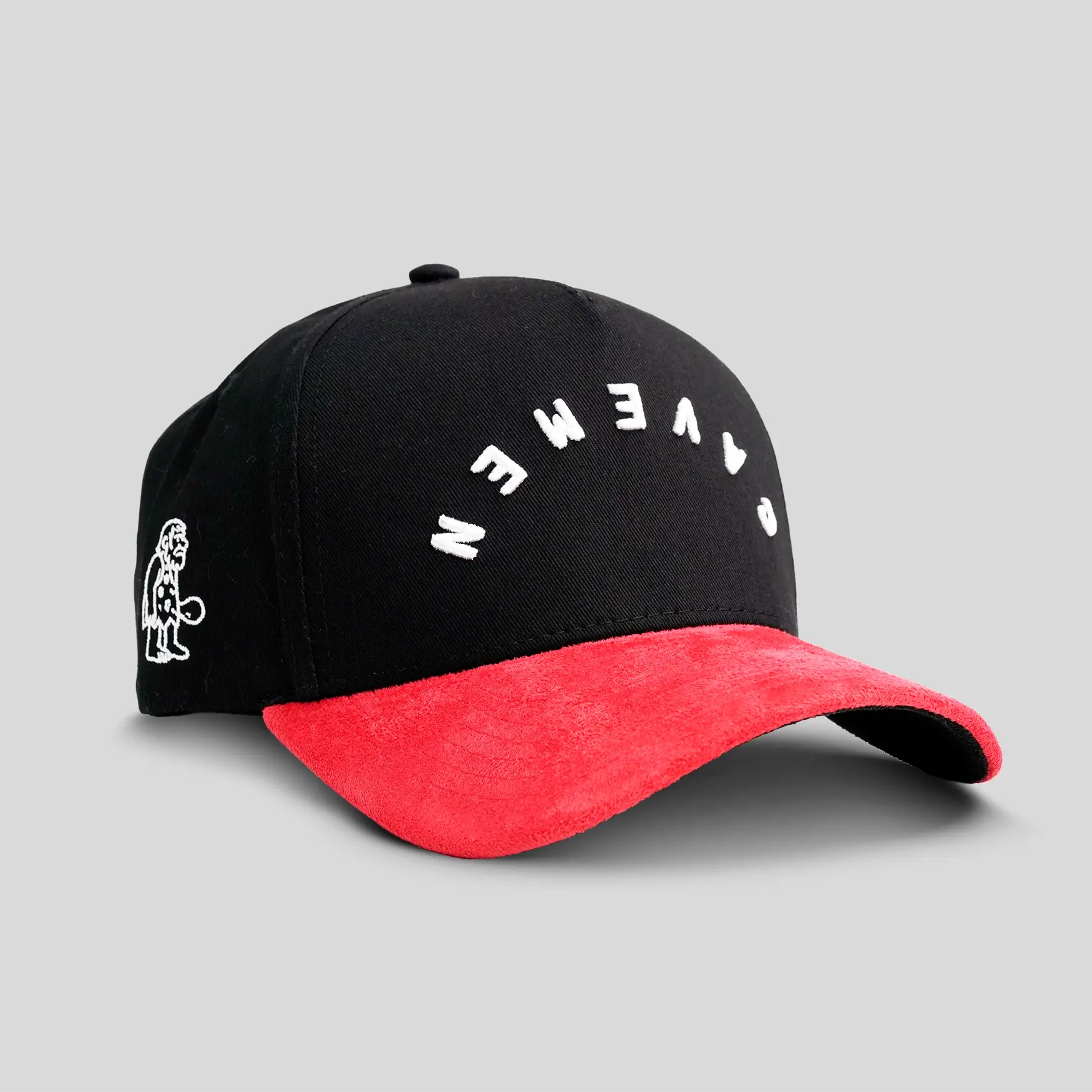 American Fork Cavemen - Black / Red