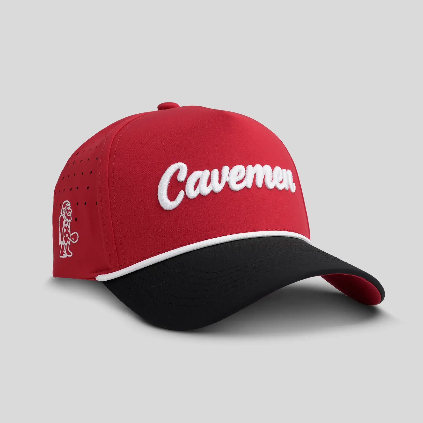 American Fork Cavemen - Red / Black