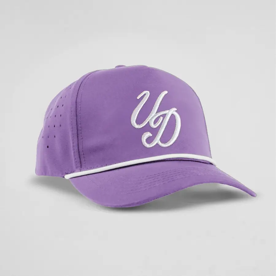 Cursive Drippin Hat - Light Purple
