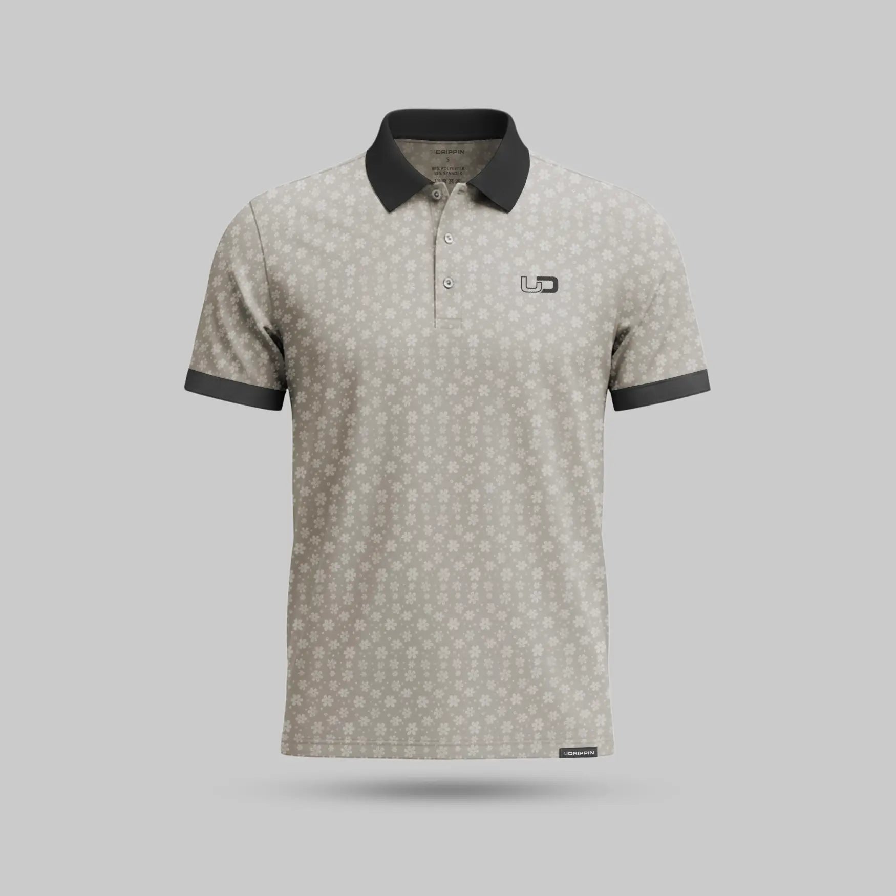 UD Golf Polo - Floral
