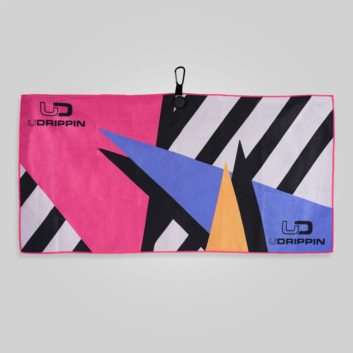UDRIPPIN Pink 90's Design - Magnetic Microfiber Towel