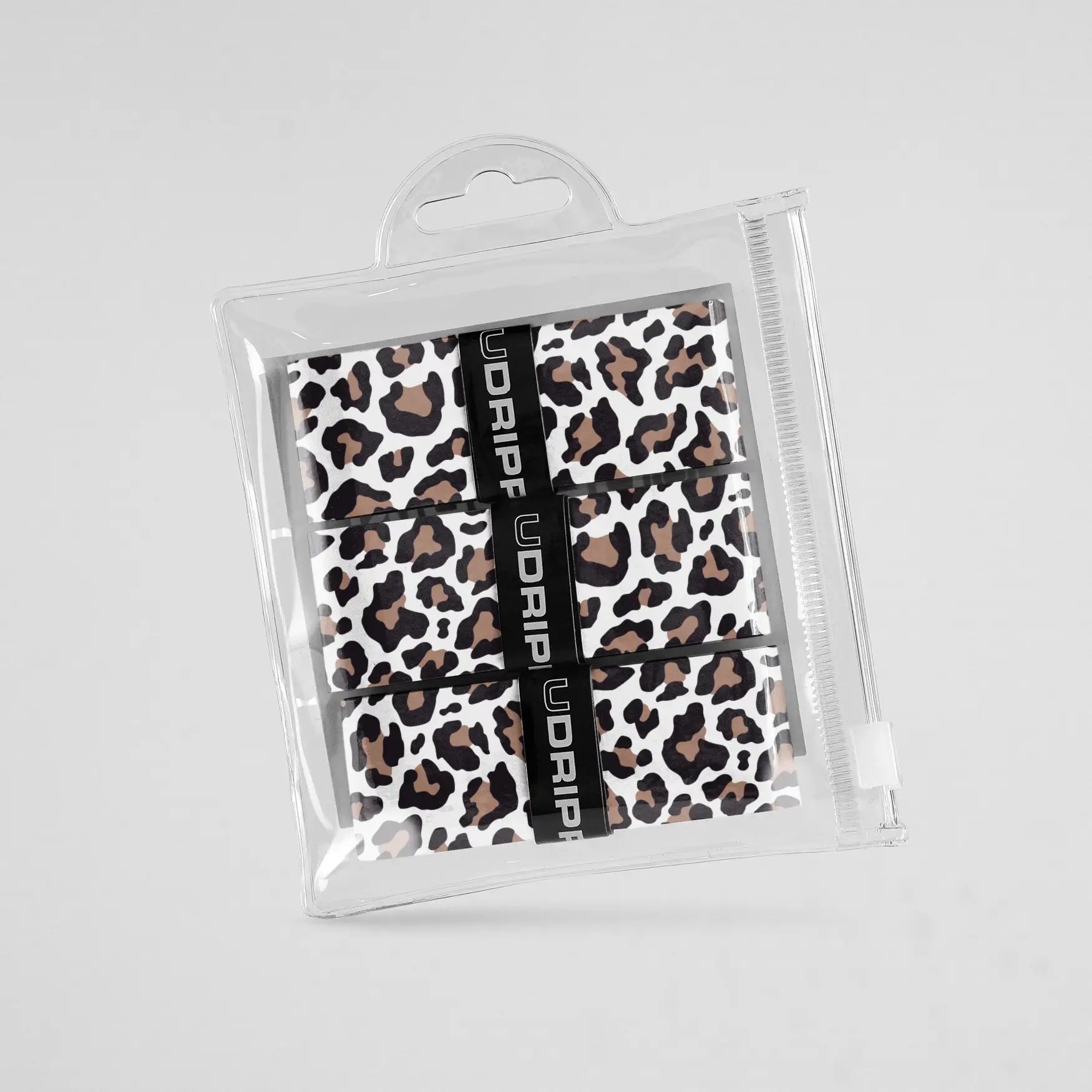 White Leopard Print- Custom Grips