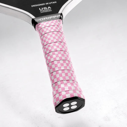 Pink/White Checkers - Custom Grips