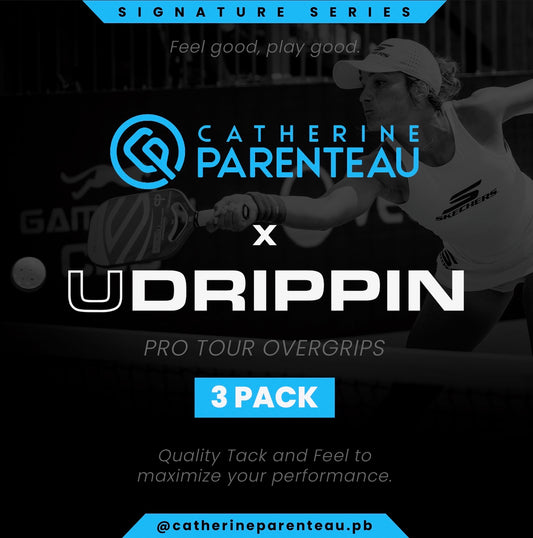 Catherine Parenteau - White Pro Tour Grips