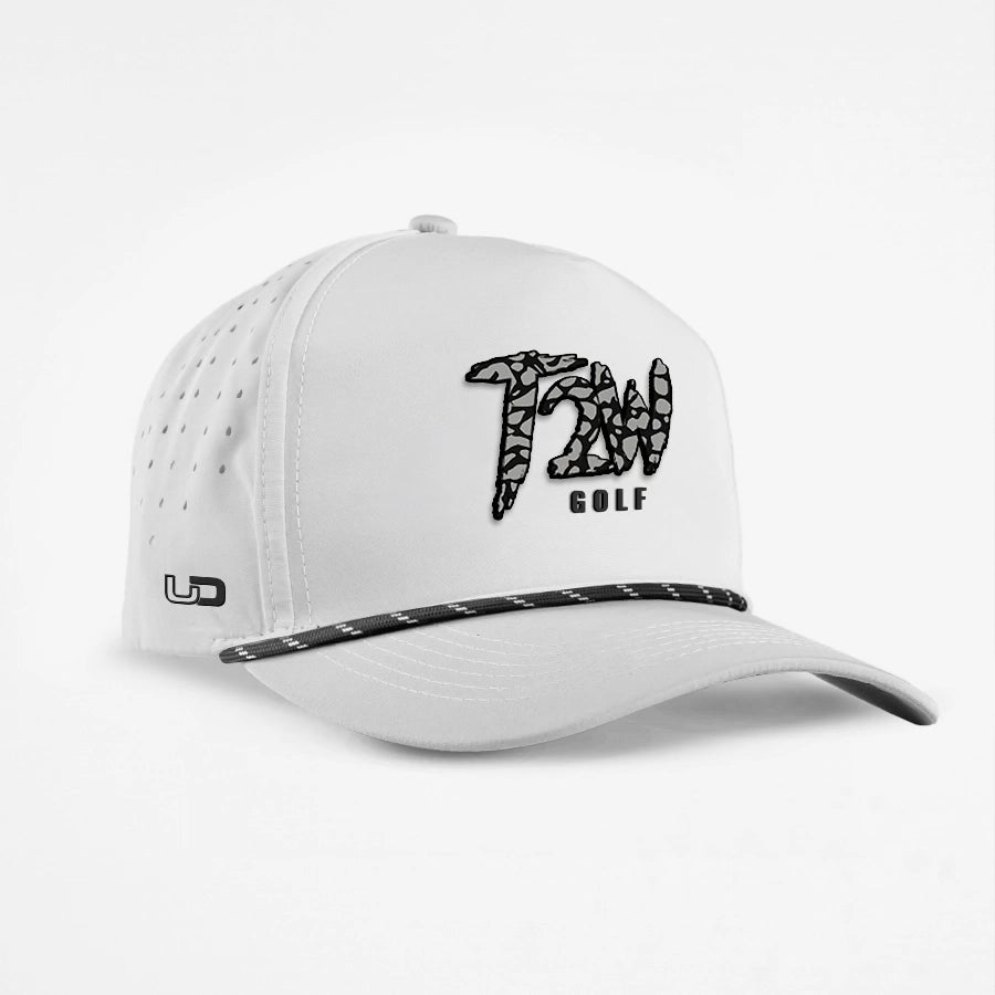 T2W Golf x UD Performance Hat - White