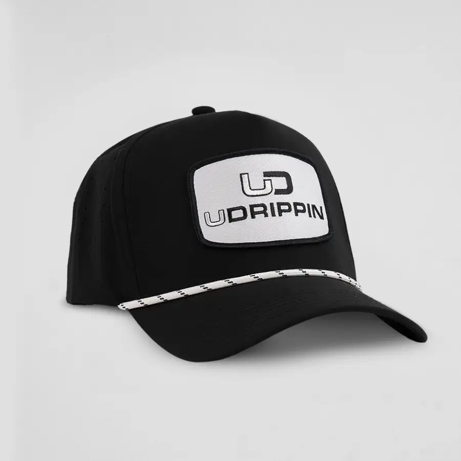 UDRIPPIN Patch Performance Hat - Black