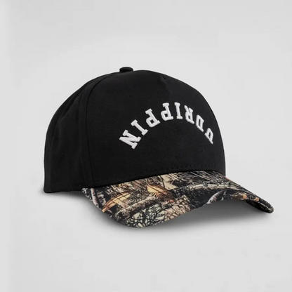 Upside Down DRIPPIN Lifestyle Hat - Black/Camo