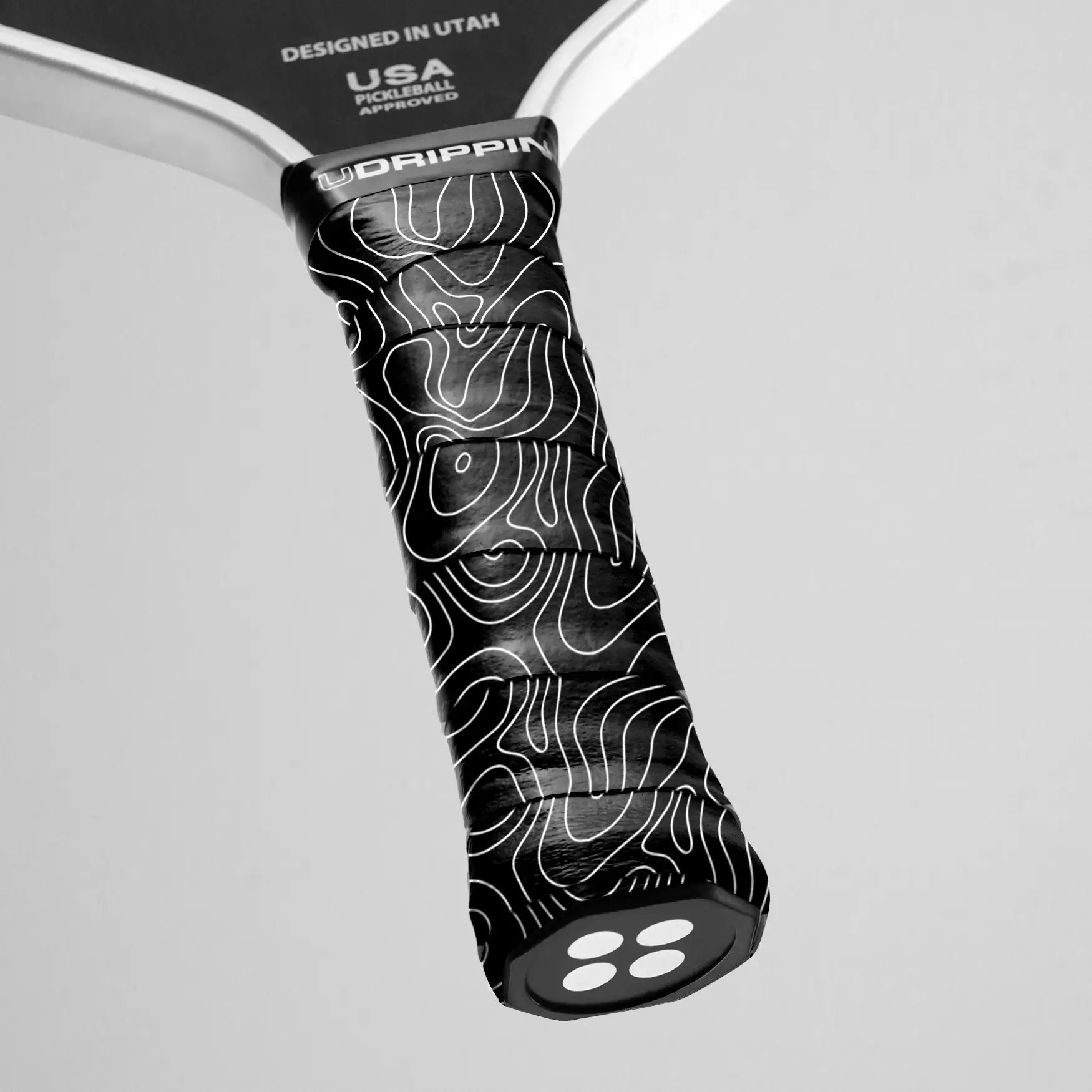 Black/White Topo Pattern - Custom Grips – UDRIPPIN