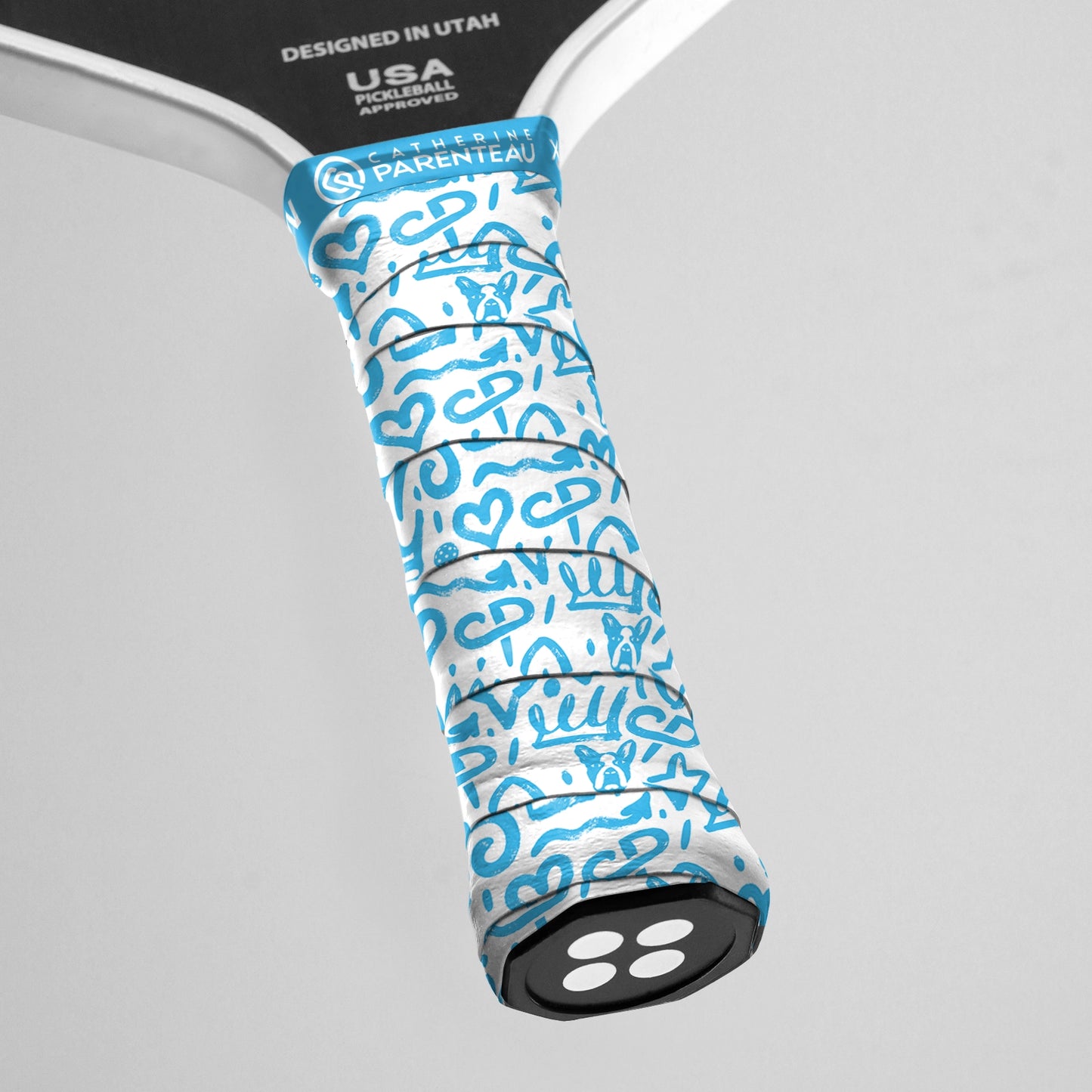White - Catherine Parenteau Custom Grips