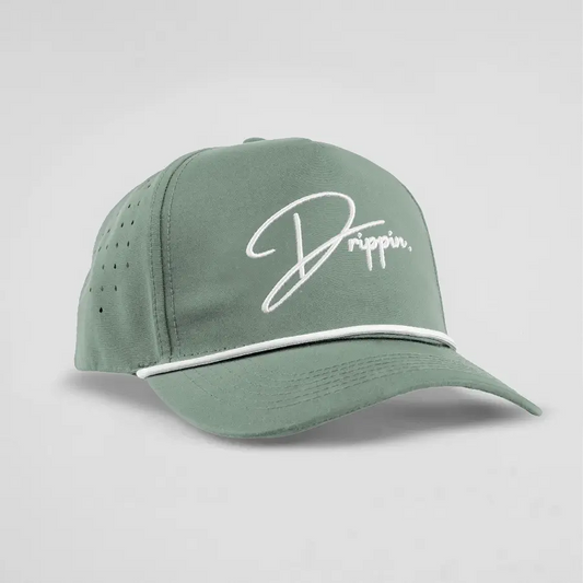 Fall Cursive DRIPPIN Hat - Solid