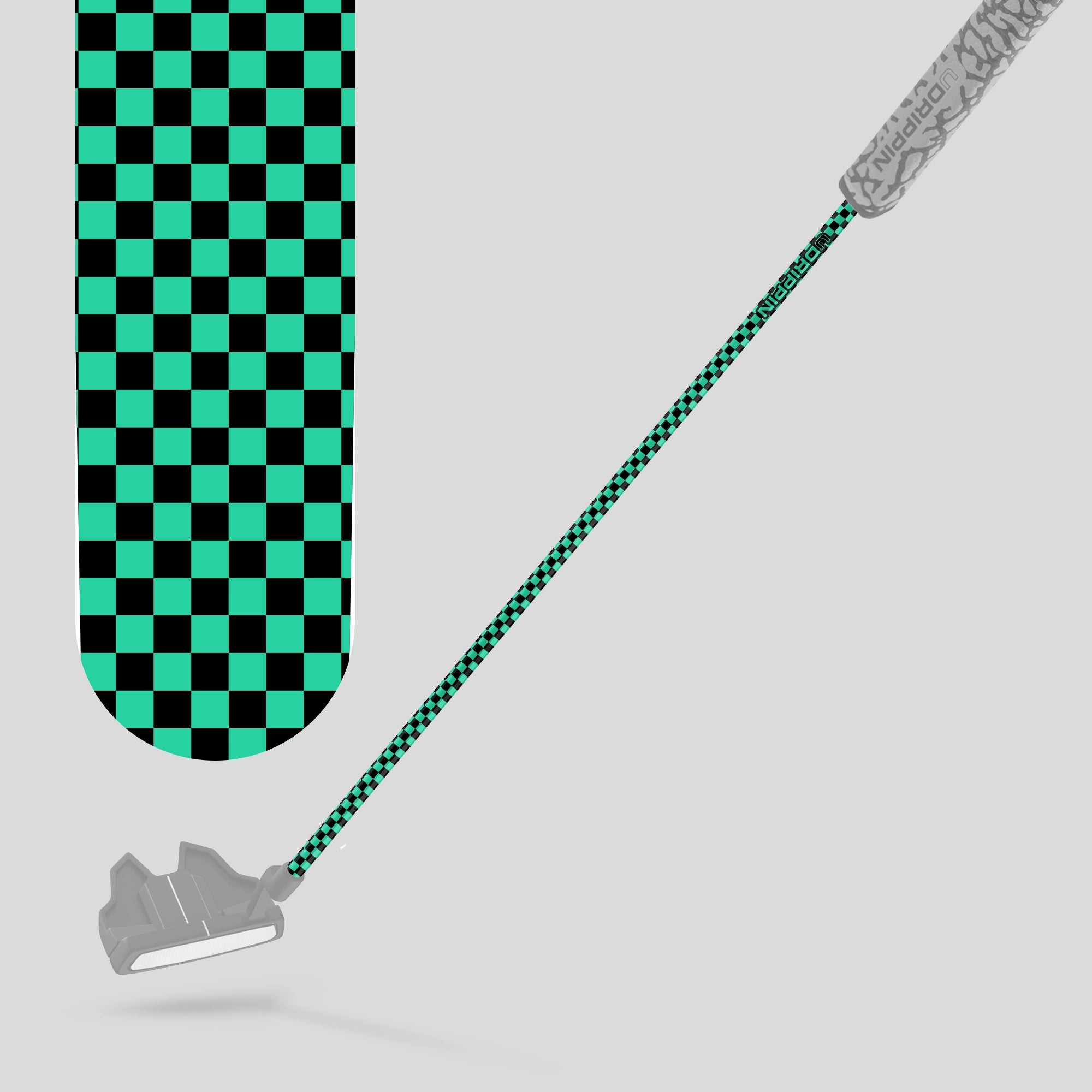 UD DripWrap - Black / Green Checkers