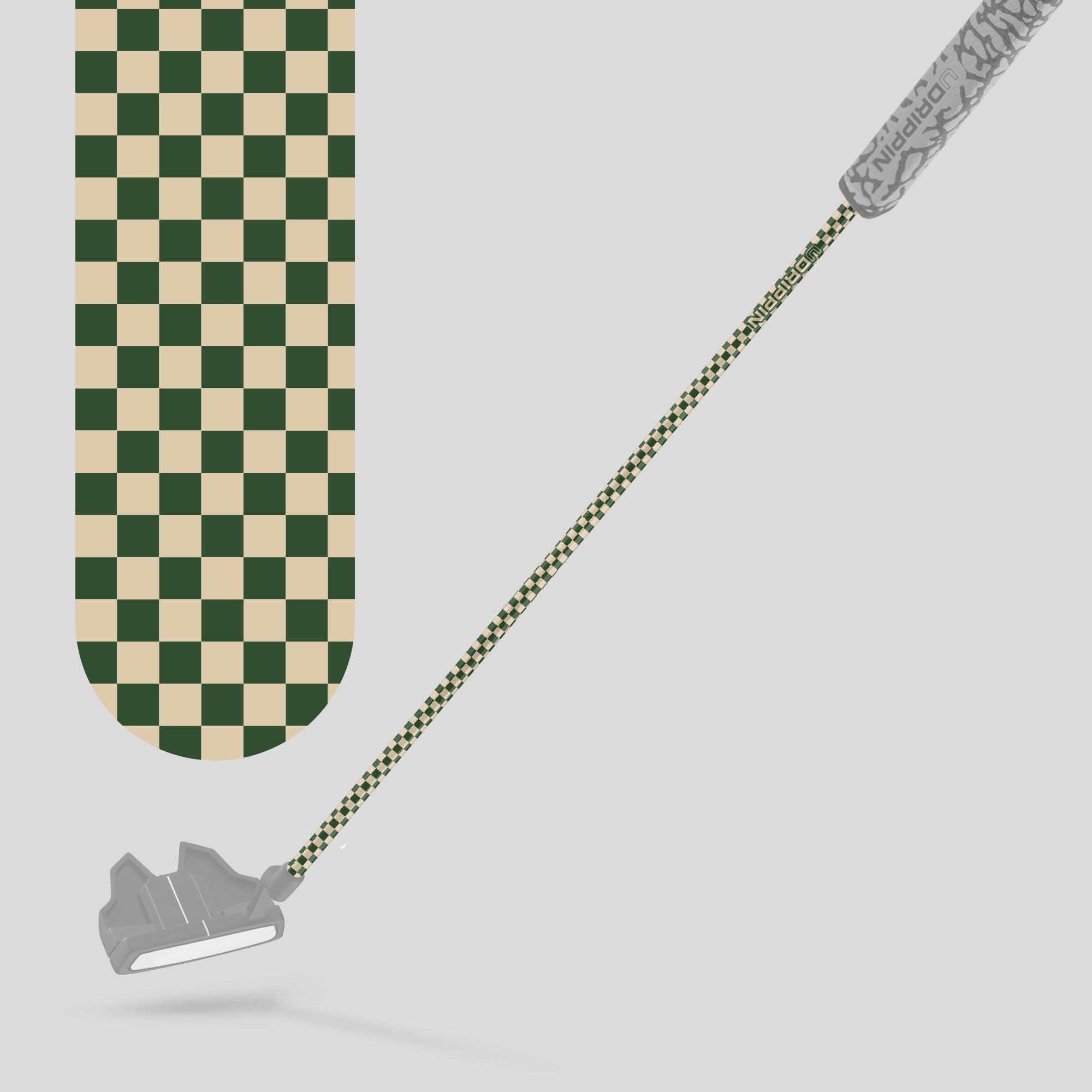UD DripWrap - Cream / Green Checkers