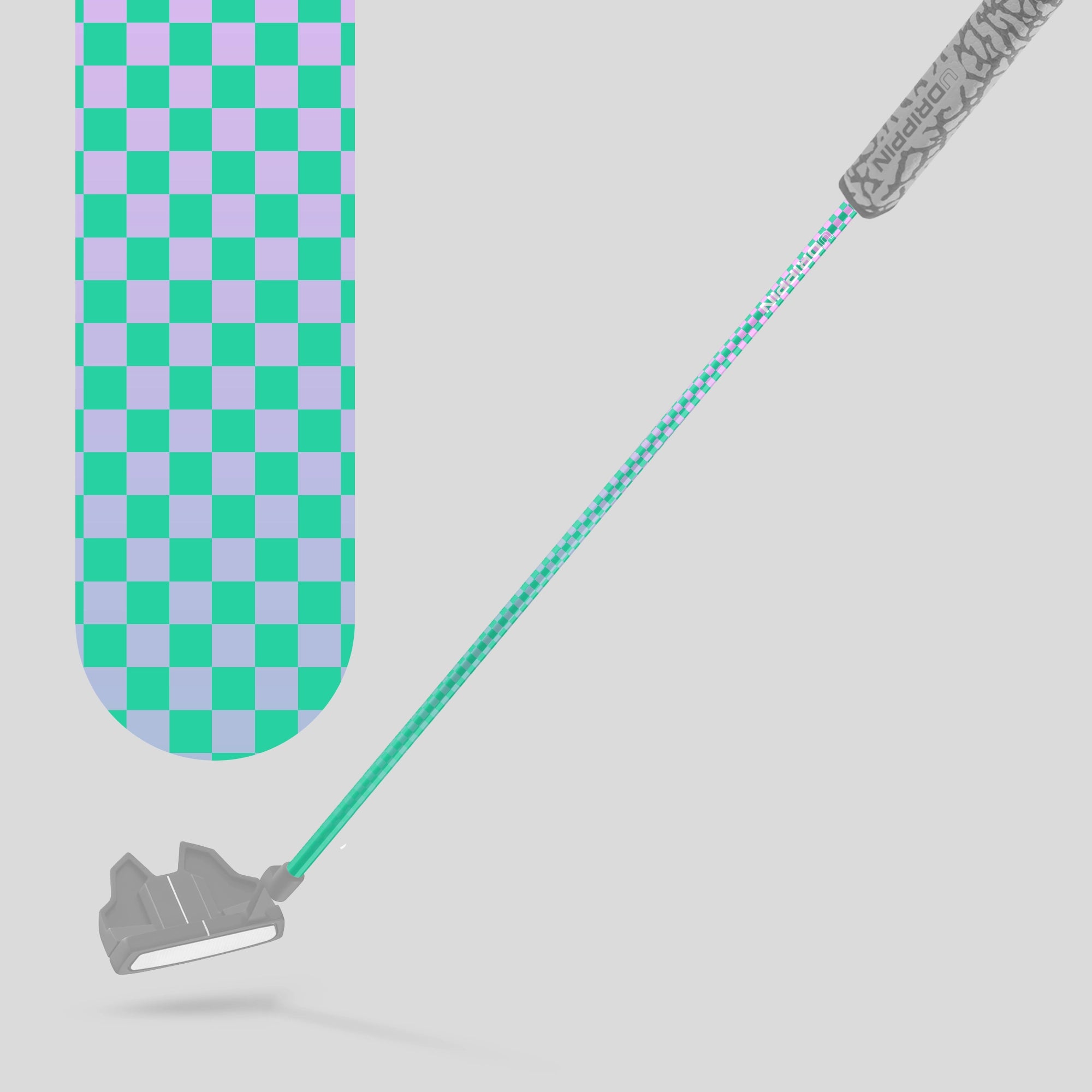UD DripWrap - Pink / Green Checkers