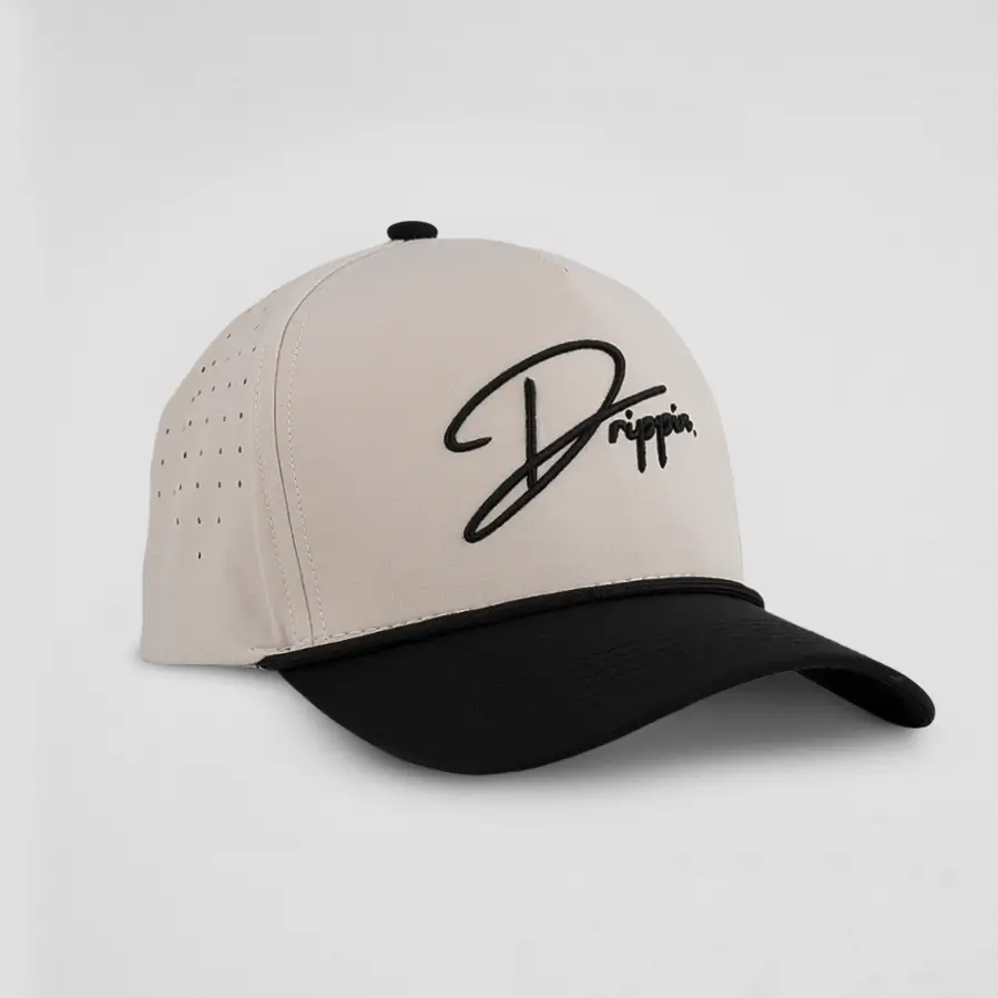 Cursive DRIPPIN Hat - Two Tone