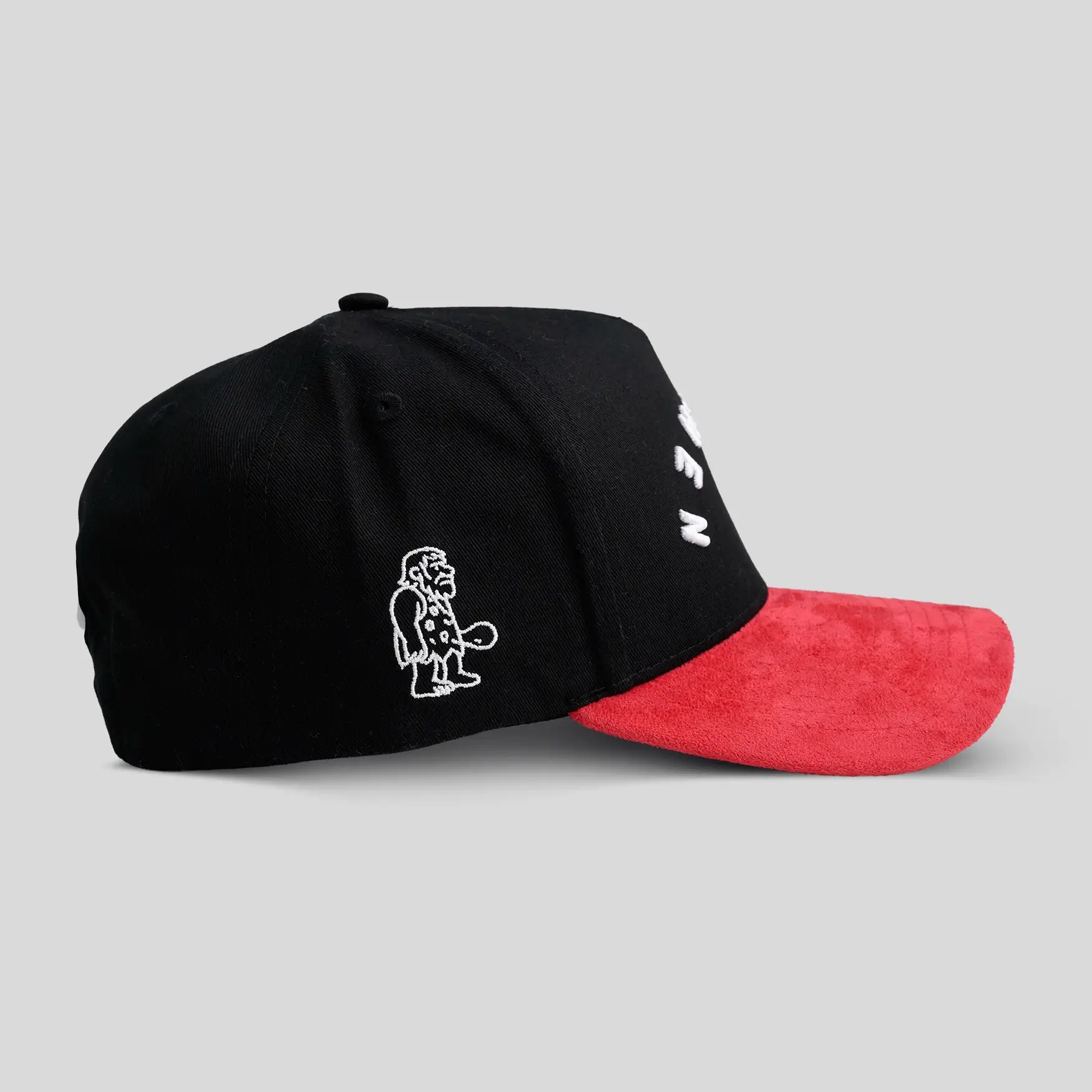 American Fork Cavemen - Black / Red