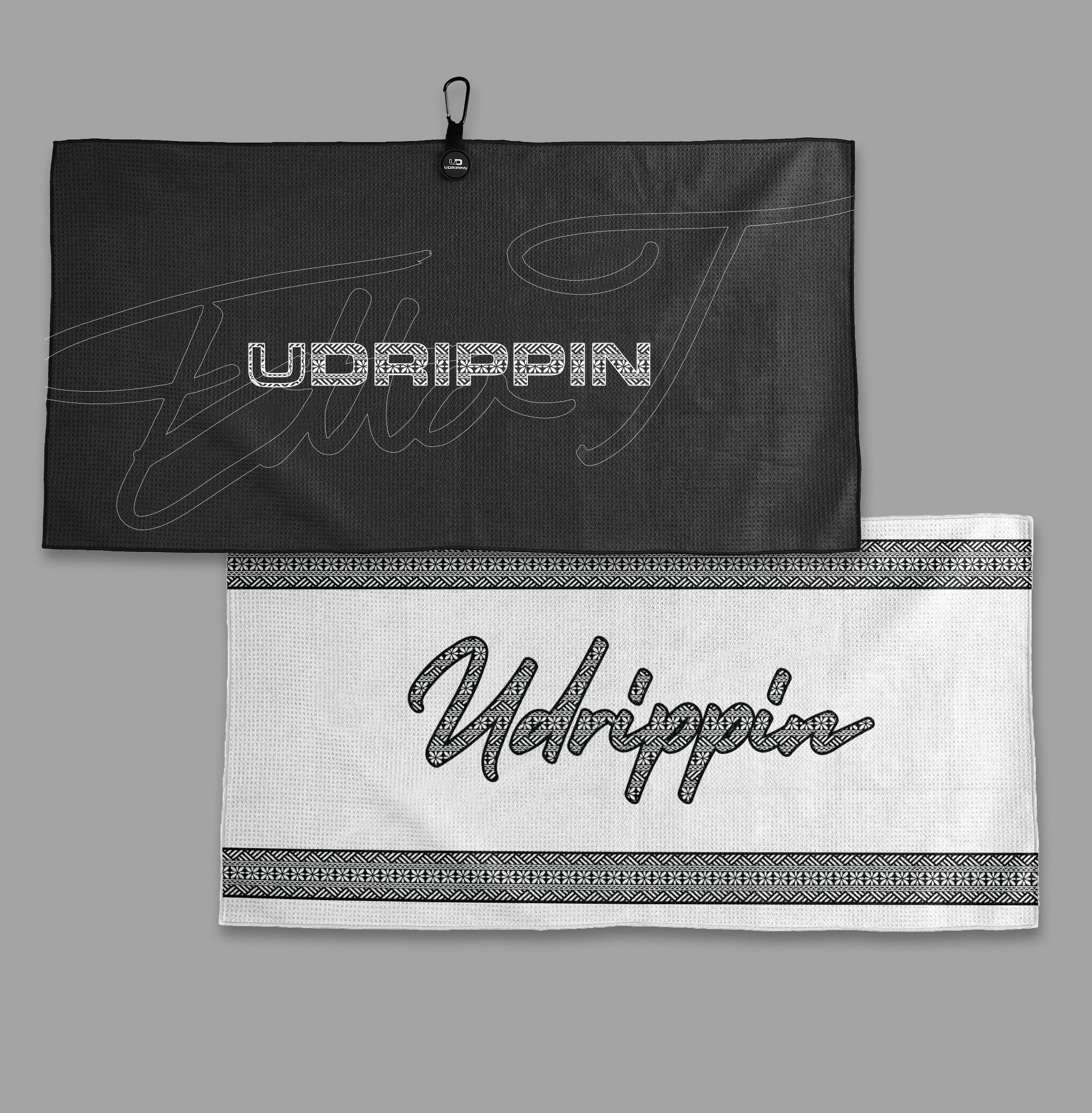 UDRIPPIN Etta Signature Towel - Tongan Heritage - Magnetic Microfiber Towel