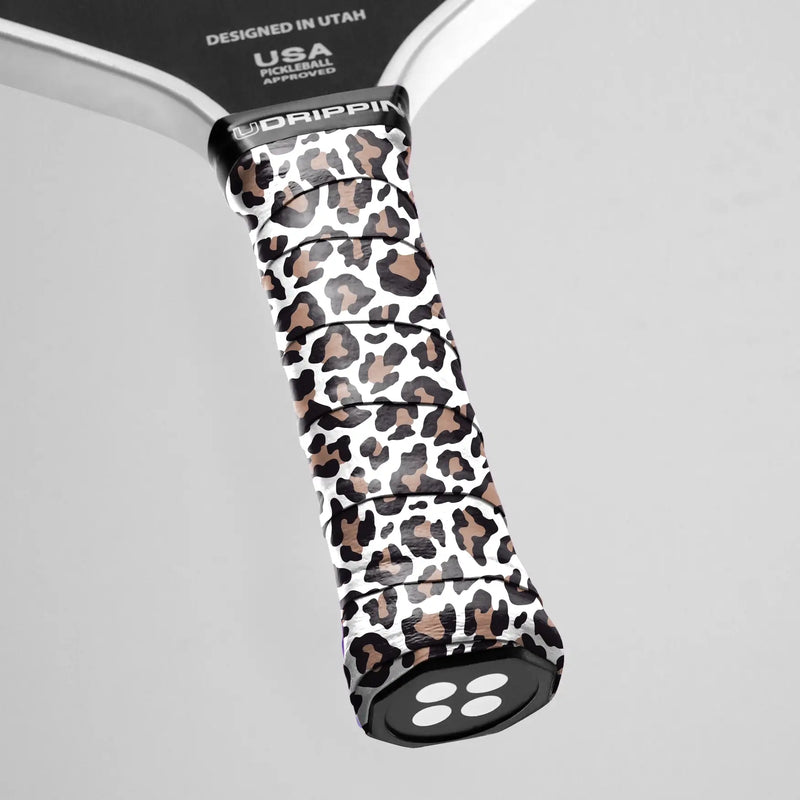 White Leopard Print- Custom Grips